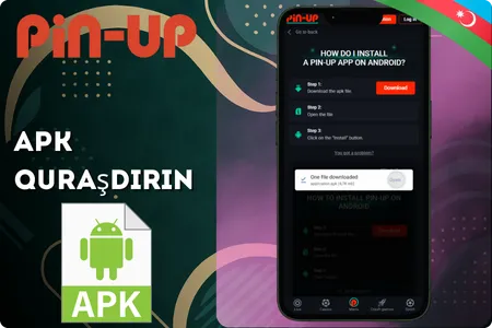 Pin Up apk yukle — Android cihaz