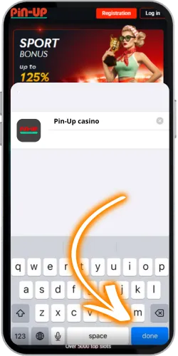 Pin Up APK iOS — confirm adding shortcut