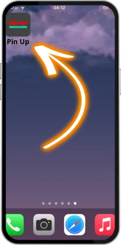 PinUp App icon — Home Screen